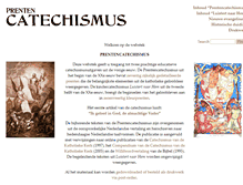 Tablet Screenshot of prentencatechismus.org